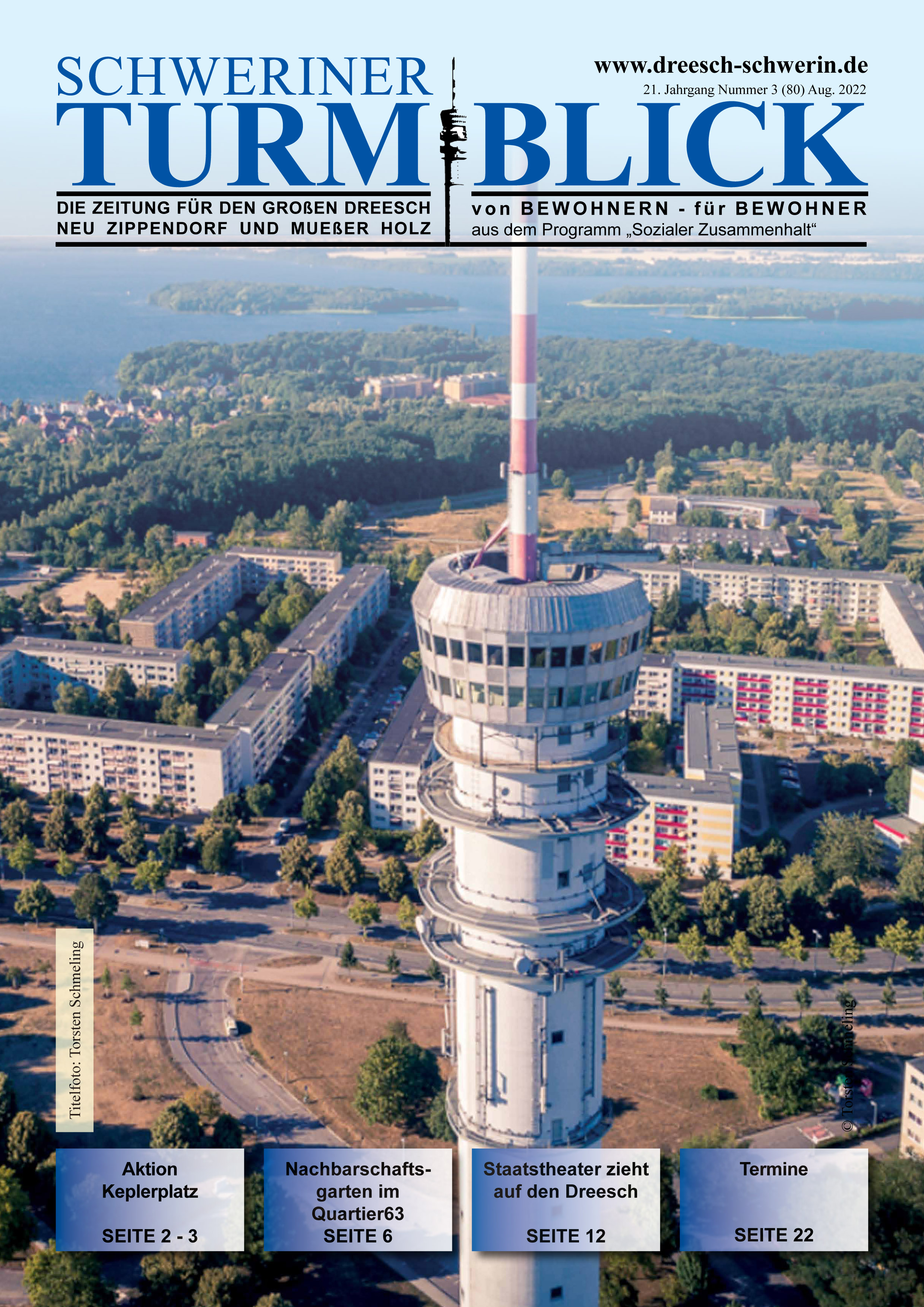 Schweriner Turmblick Ausgabe August 2022