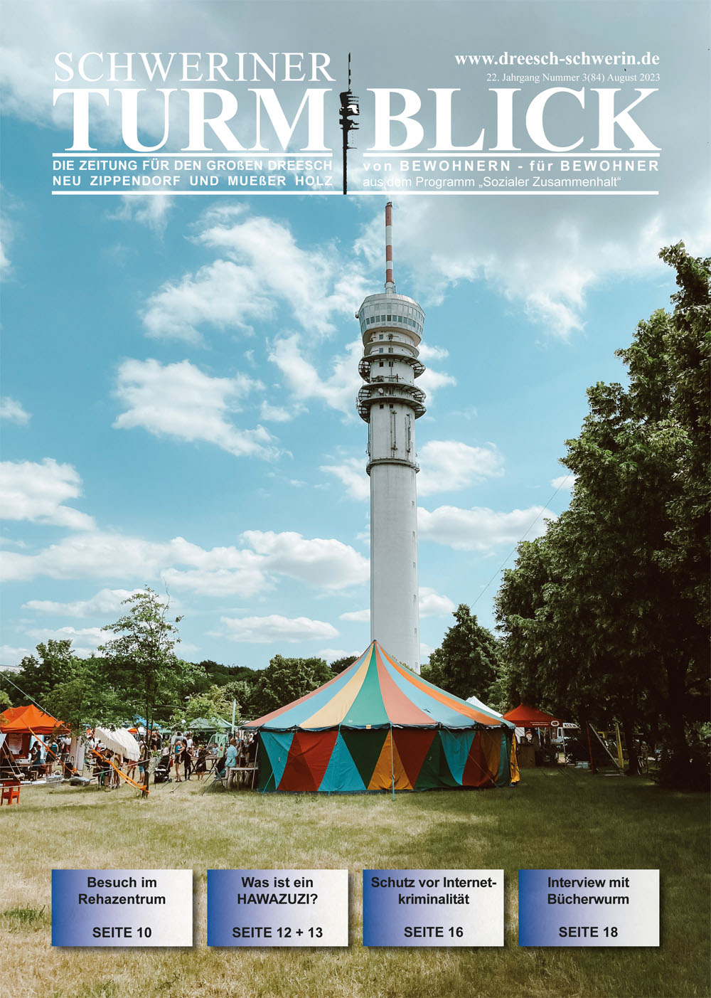Schweriner Turmblick Ausgabe August 2023