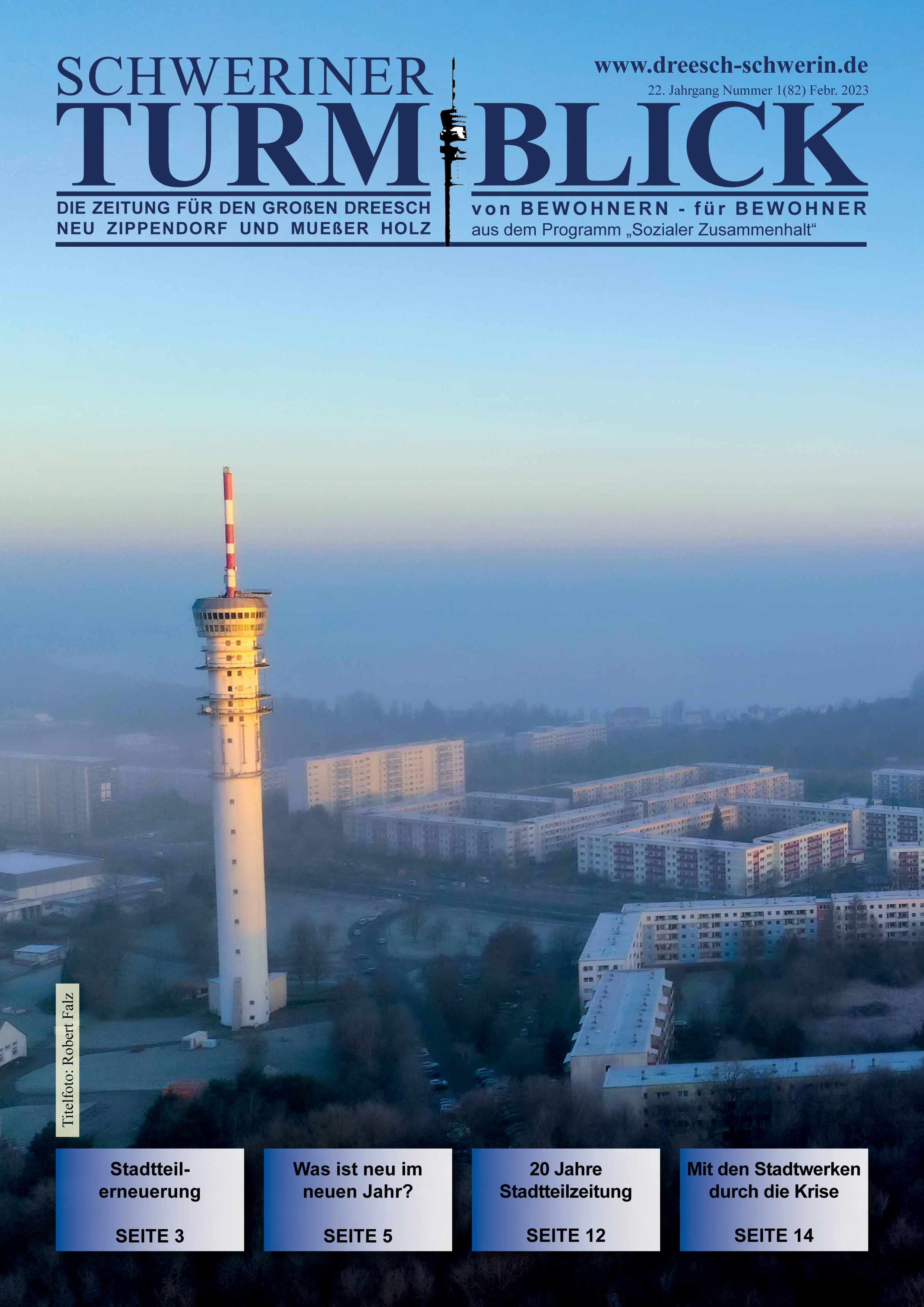 Schweriner Turmblick Ausgabe Februar 2022