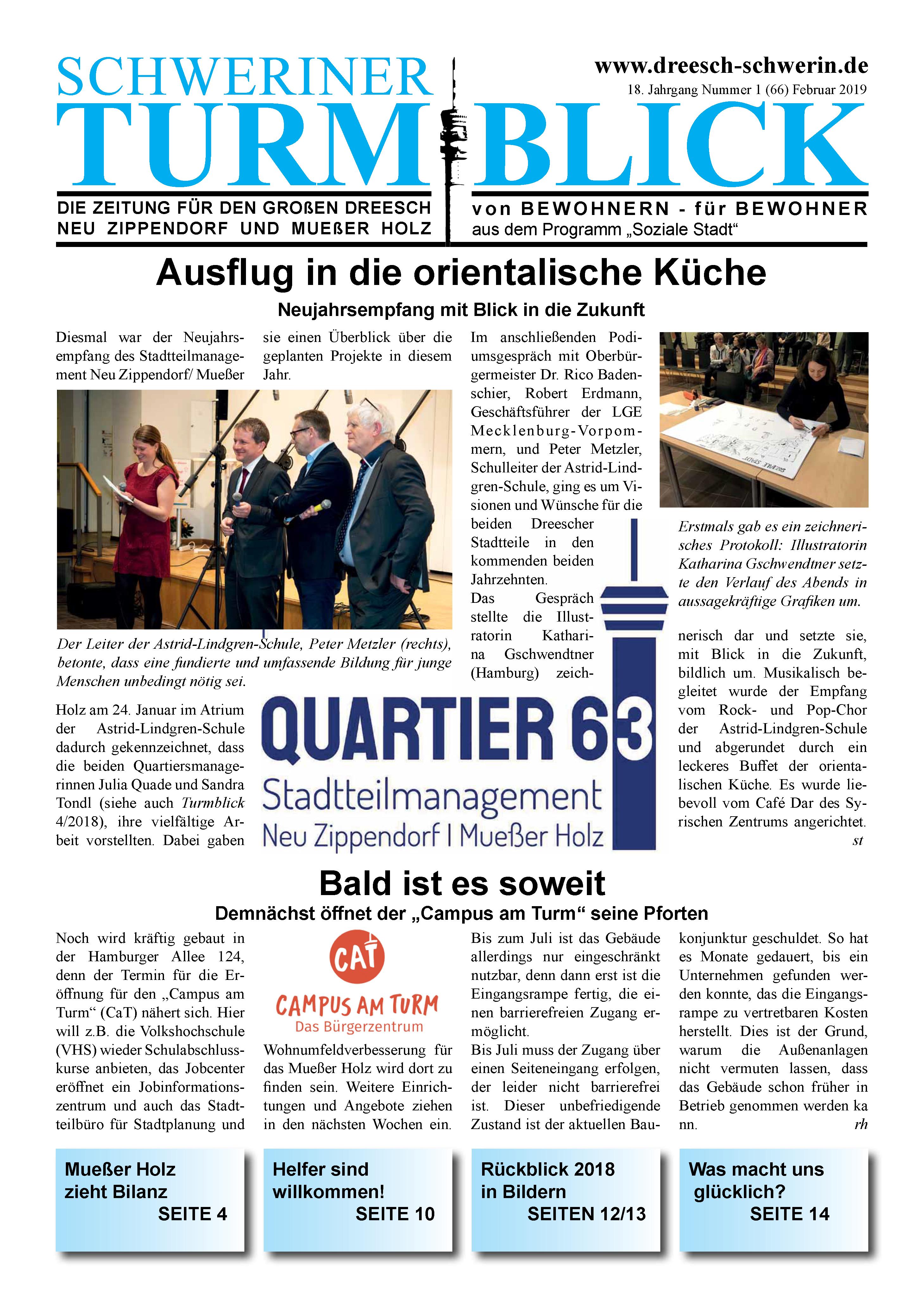 Schweriner Turmblick Ausgabe Februar 2019